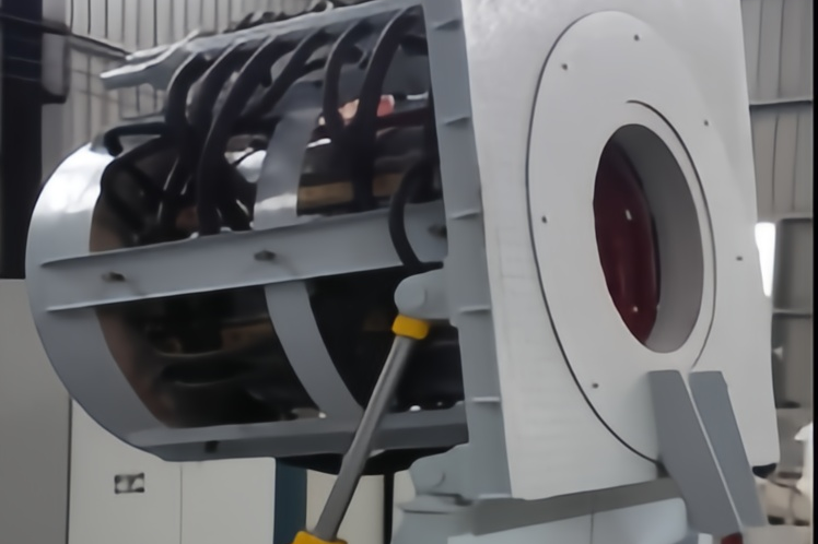 Induction melting furnace