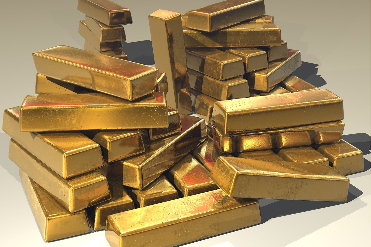 melting gold