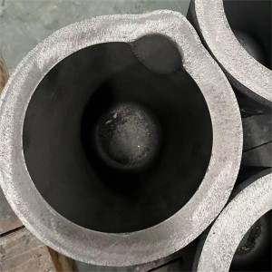 Crucible за топене на метали , силициев карбид Crucible , Промишлена метална пещ за топене
